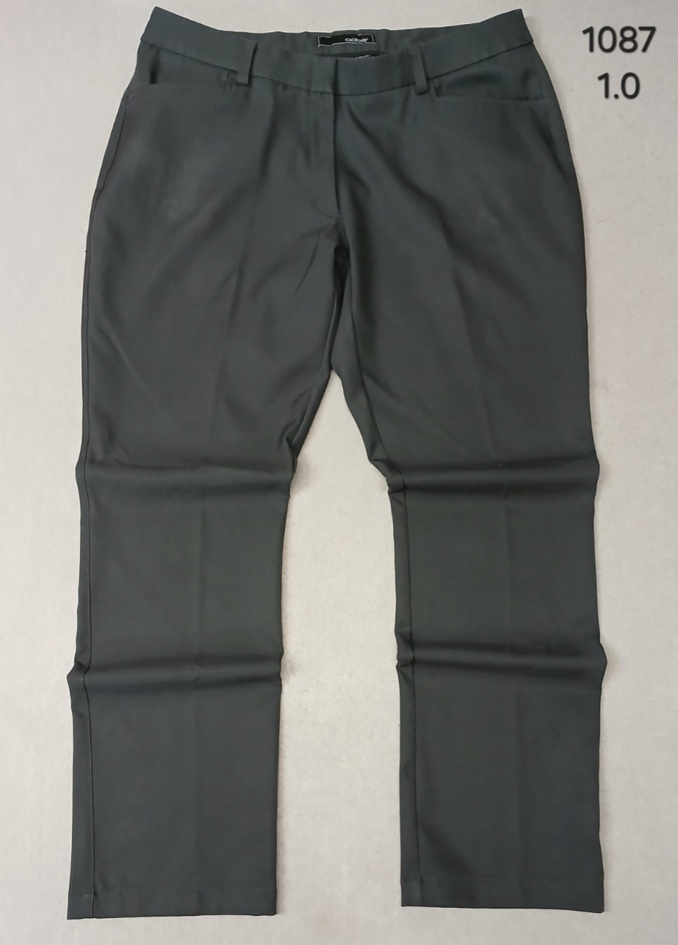 Oobe (14/33) Gray Straight Fit khaki Dress Slacks